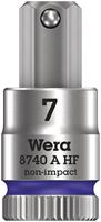 Wera 8740 A HF Binnenzeskant Zyklop Bit-dop met 1/4"-aandrijving met vasthoudfunctie, 7,0 x 28 mm - 1 stuk(s) - 05003341001 - thumbnail
