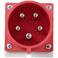 Sygonix SY-6261874 CEE-wandstekker 32 A 5-polig 415 V/AC 1 stuk(s) - thumbnail