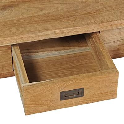 VidaXL Salontafel massief teakhout 100x60x35 cm
