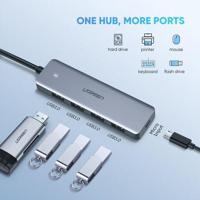 Kabel USB naar Lightning Ugreen 70336 0,15 m Grijs - thumbnail