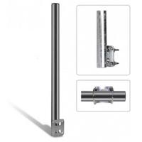 Smart SM80S Satelliet balustrade-beugel Zilver - thumbnail