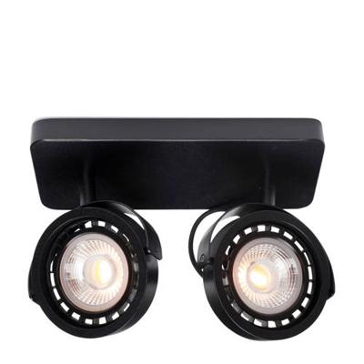 Zuiver Plafondlamp 'Dice' 2-lamps, kleur Zwart Zuiver Plafondlamp 'Dice' 2-lamps, kleur Zwart