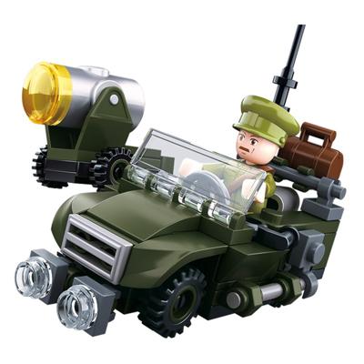 Sluban WWII - Off-Road Vehicle bouwstenen set (M38-B0678B)