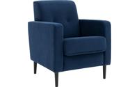Goossens Fauteuil Hipp, Fauteuil 2 knopen in de rug - thumbnail