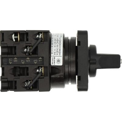 Eaton T0-3-8401/E Nokkenschakelaar Met nulstelling 20 A 690 V 2 x 30 ° Grijs, Zwart 1 stuk(s) Piece