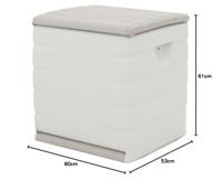 Kist Plastiken 97600 Beige Plastic - thumbnail