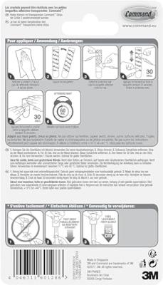 Sierklemmen command incl bevestigingsstrip tr
