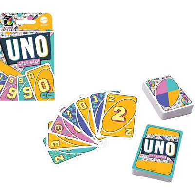 UNO Card Game Iconic Series Anniversary Edition 1990's