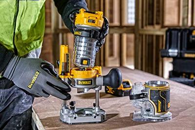 DeWALT DCW604P2 Accu boven- en kantenfrees 18V XR 5.0Ah in TSTAK - thumbnail