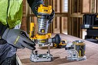 DeWALT DCW604P2 Accu boven- en kantenfrees 18V XR 5.0Ah in TSTAK - thumbnail
