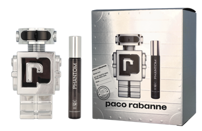 Parfumset voor Heren Paco Rabanne Phantom EDT 2 Onderdelen