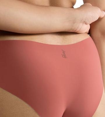 Zero Feel hipster 2.0 - Invisible - Naadloze dames short - Dames Onderbroek die niet doorschijnt - Zwart - Huidskleur