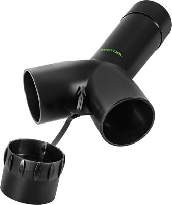 Festool D 50 SV-AS/D 50 V Y-stuk antistatisch voor aansluiten 2 afzuigslangen - 452898