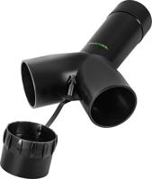Festool D 50 SV-AS/D 50 V Y-stuk antistatisch voor aansluiten 2 afzuigslangen - 452898 - thumbnail