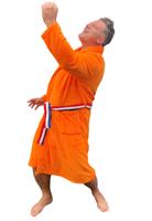 Oranje badjas Holland-xl/xxl - thumbnail