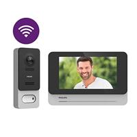 Philips WelcomeEye Wireless Complete set voor Video-deurintercom Bluetooth, WiFi Zwart/grijs, Aluminium - thumbnail