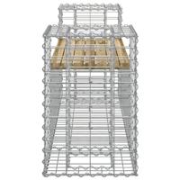 Tuinbank schanskorfontwerp 183x41x60,5 cm geïmpregneerd hout - thumbnail