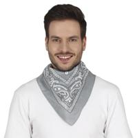 Sjaaltje Grijs Zakdoek Denim - thumbnail
