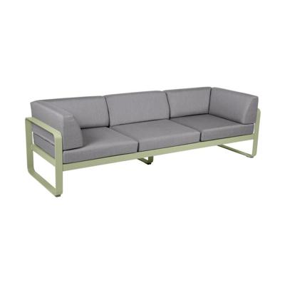 Fermob Bellevie Club 3-zits loungebank Willow Green - Flannel