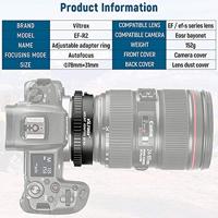 VILTROX Adapter AF Lens Canon EF-EOS R EF-R2 Ref. 35021 - thumbnail