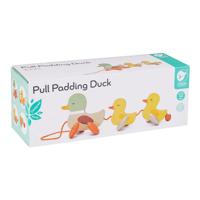 Classic World houten trekfiguur eenden - thumbnail