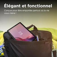 Lenovo Tab M9 Tablet touchscreen 9 inch HD (MediaTek Helio G80, 8 kernen, 4 GB RAM, 64 GB eMMC, Android 12, WiFi + Bluetooth), transparante beschermhoes - grijs - thumbnail