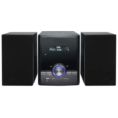 Denver MDA-285 Stereoset DAB+, FM, CD, Bluetooth, MP3 2 x 5 W Zwart