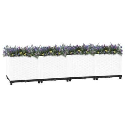 Plantenbak verhoogd 160x40x38 cm polypropeen Plantenbak verhoogd 160x40x38 cm polypropeen