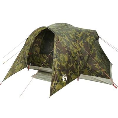 Koepeltent 6-persoons waterdicht camouflage Koepeltent 6-persoons waterdicht camouflage