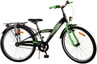 Volare thombike kinderfiets - jongens - 24 inch - zwart groen - thumbnail