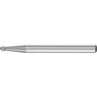 PFERD TOOLS 21211023 Freesstift Hardmetaal Bol 2 mm Lengte 33 mm Afmeting, Ø 2 mm Werklengte 1.5 mm Schachtdiameter 3 mm 1 stuks - thumbnail