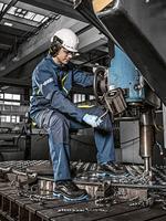 uvex 2 xenova® 9556242 Hoge veiligheidsschoenen ESD S3 Schoenmaat (EU): 42 Zwart, Blauw 1 paar - thumbnail