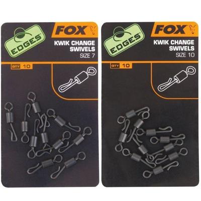 Fox Edges Kwik Change Swivels Size Size 7