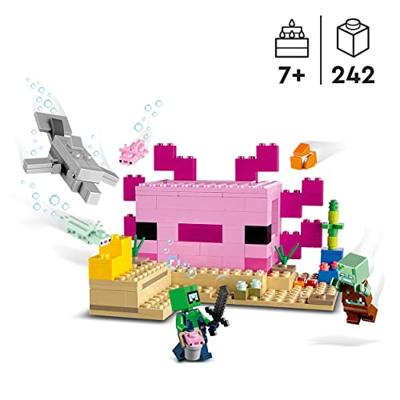 Lego Minecraft 21247 Het Axolotihuis