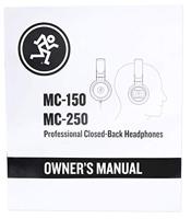 Mackie MC-150 gesloten studio koptelefoon - thumbnail