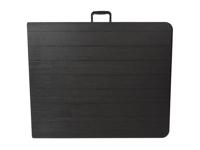 Perel folding table wood Campingtafel Zwart FP180W Belastbaarheid (gewicht) (max.) 100 kg - thumbnail