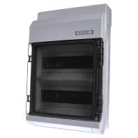 Hensel 6100048 KV 9224 M Kleine verdeelkast Opbouw (op muur) Aantal groepen: 24 Aantal rijen: 2 Inhoud: 1 stuk(s)