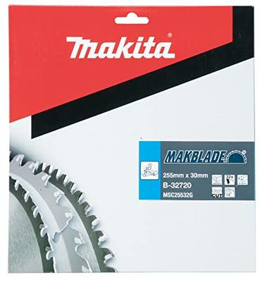 Makita Afkortzaagblad voor Hout | Makblade | Ø 255mm Asgat 30mm 32T - B-32720