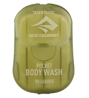 Sea to Summit reiszeep Pocket Body Wash groen/wit 50 vellen - thumbnail