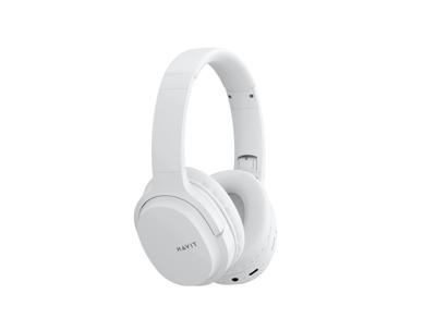 HAVIT I62 Draadloze Bluetooth Hoofdtelefoon, Over Ear, Wit - HIFI Geluid, Opvouwbaar, 17H Levensduur van de batterij, Type-C Poort