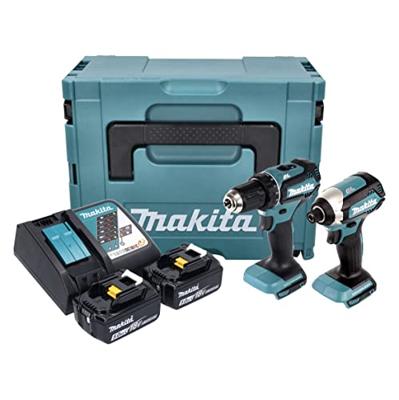 Makita DLX2289TJ Accu Combiset 2-delig (DTD153 + DDF485) 18V 5,0Ah in Mbox