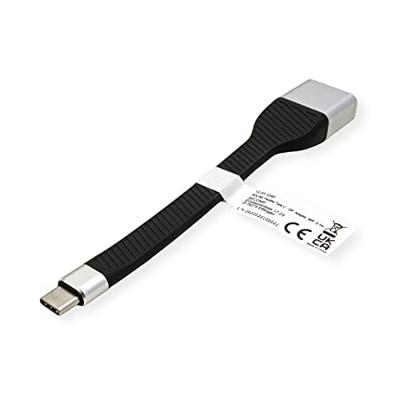 ROLINE Beeldschermadapter USB Type C - DP, M/F, 0,13 m ROLINE Beeldschermadapter USB Type C - DP, M/F, 0,13 m