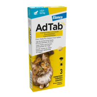 Advantage AdTab Anti Vlo & Teek Katten Kauwtabletten - thumbnail