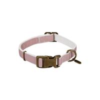 Designed by lotte virante - halsband hond - roze - 26-40 cm - thumbnail
