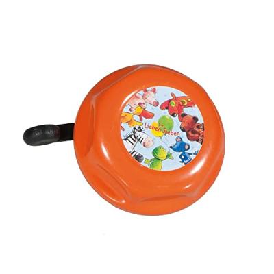 BIKE FASHION kinder fietsbel bell die lieben sieben orange