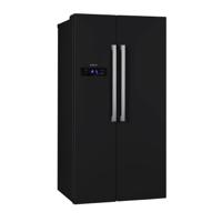 Inventum AS010 amerikaanse koelkast Vrijstaand Zwart 510 l A++ - thumbnail