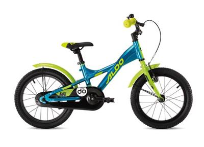 Aldo 16 inch powerbike blauw/lime 9264