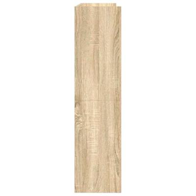 VidaXL Schoenenrek 80x25x100 cm bewerkt hout sonoma eikenkleurig