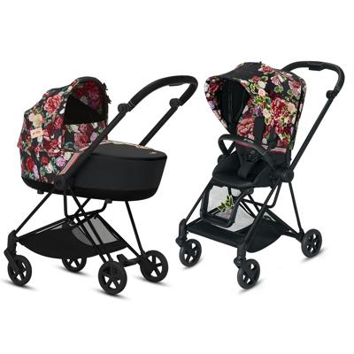 Kinderwagen Cybex Mios Fashion Edition Spring Blossom Dark + GRATIS Speelkleed
