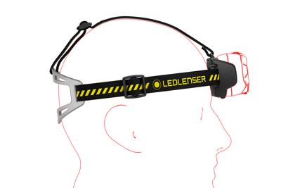 Ledlenser hoofdlamp hf8r work 1600 lumen oplaadbaar